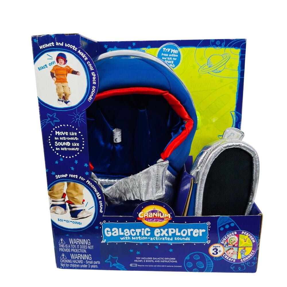 Cranium Galactic Explorer Helmet and Boots Motion‎ Activated Sounds